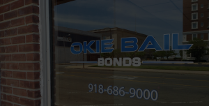 Muskogee Bail Bondsman Window Sign